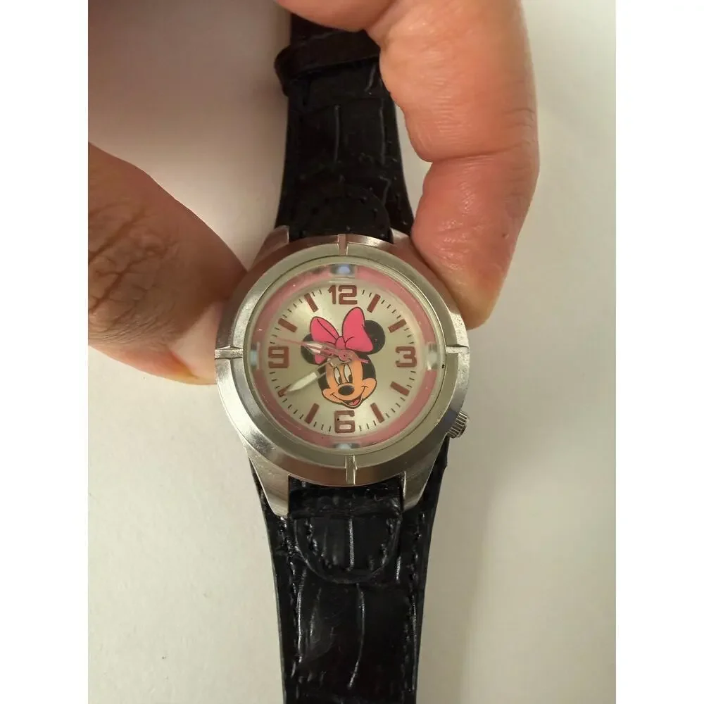 Vintage Minnie Mouse Watch - Walt Disney - Accutime